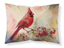 Cardinal Standard Pillowcase Lightweight Super Soft Easy Care Decorative Artwork Pillowcase, Standard