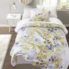 Comforter Set with Bed Sheets Yellow Twin