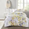 Comforter Set with Bed Sheets Yellow Twin XL