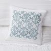 5 Piece Ruffled Comforter Set White King