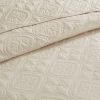 3 Piece Reversible Bedspread Set Cream King/Cal King