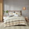 King/Cal King 3 Piece Cotton Duvet Cover Set