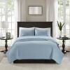 Reversible Quilt Set Blue Full/Queen