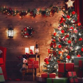 330FT Christmas String Lights 1000 LED, 8 Modes & 8 Brightness Levels with Remote & Timer, IP44 Waterproof Extra-Long Lights for Tree Patio Yard (Option: WHITE)