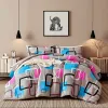 3pieces Comforter set Queen (Comforter *1+Pillowcase*2) Extremely diverse styles