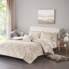 Twin/Twin XL Velvet Comforter Set with Throw Pillow