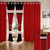 9 Piece Soft All-Season Washed Microfiber Cover Set , Queen/King/Calking Bedding Set With Pillowcases,Bedspread Print Curtains & Solid Curtains,Print