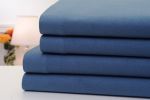 Bibb Home Solid Flannel 4 Piece Sheet Set