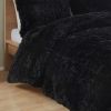 King/Cal King Shaggy Long Fur Comforter Mini Set