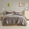 Twin/Twin XL Shaggy Long Fur Comforter Mini Set