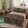 4pcs ultra-soft 85g brushed printed sheets and pillowcases, machine washable, suitable for all seasons