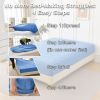 Diamond Grid Ultrasonic Waterproof Mattress Protector, KING