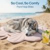 Dog Cooling Mat, Washable Pet Cooling Mat,X-Large  55" x 45" Thick & Durable Large Cooling Mat for Dogs